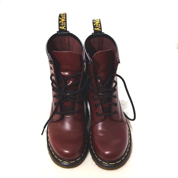 Dr. Martens Shoes - Dr Martens - 1460 Cherry Red Smooth